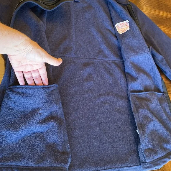SMU fleece jacket Navy Gear For Sports Medium - Picture 7 of 9